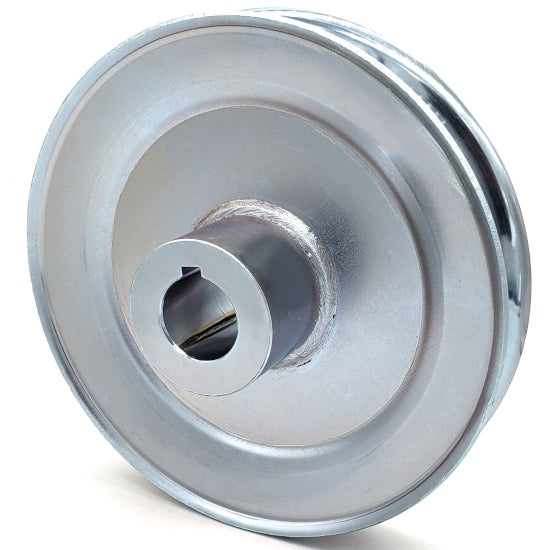 Grasshopper 415896 V-Groove Drive Pulley - 6.5'' Dia. - 25mm Bore - Steel