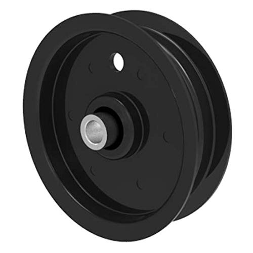 Phoenix Mfg. 3-1/8 Inch Flat Dia Flat Idler Pulley Replacement for Cub Cadet MTD Craftsman 756-0515