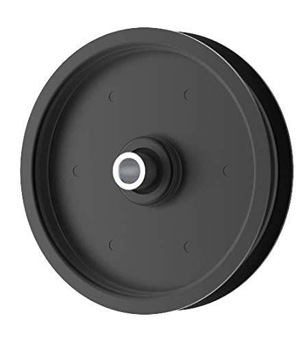 Phoenix Mfg. 4 Inch Flat Dia Flat Idler Pulley Replacement for Exmark Toro 1-323352