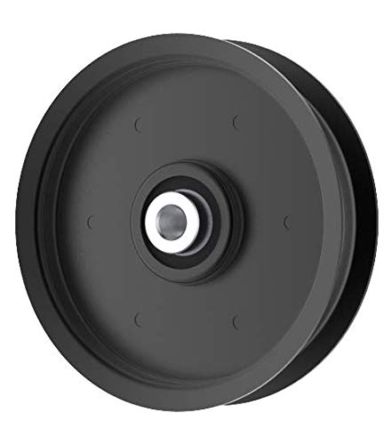 Phoenix Mfg. 4 Inch Flat Dia Flat Idler Pulley Replacement for Bobcat Jacobsen 83-029