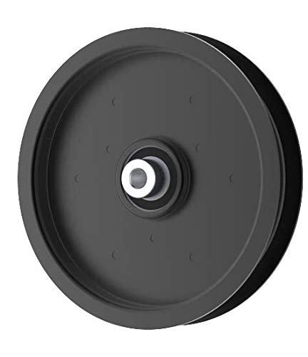 Phoenix Mfg. 5 Inch Flat Dia Flat Idler Pulley Replacement for Walker Mowers 8245-10