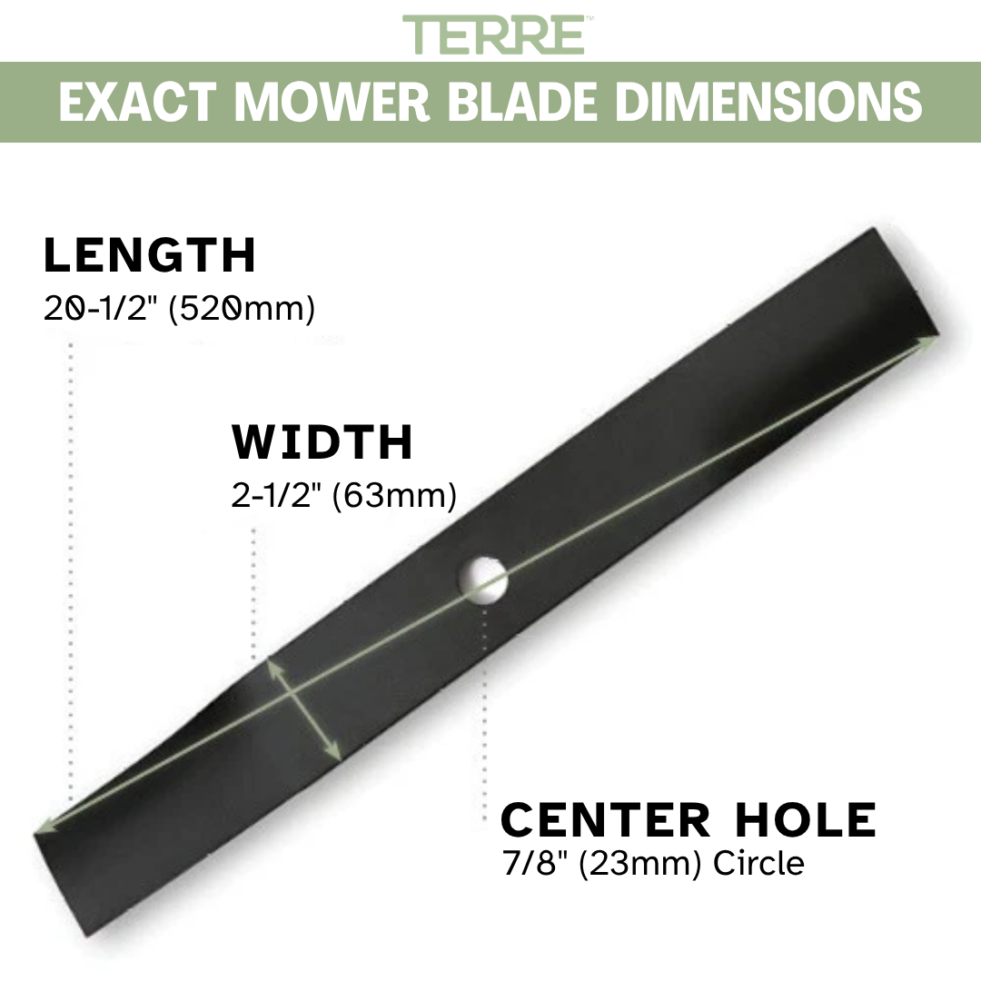 60" High Lift Lawn Mower Blades 3-Pack – Fits John Deere 400, 420, 655, 755 & 4010 – Replaces AM100538