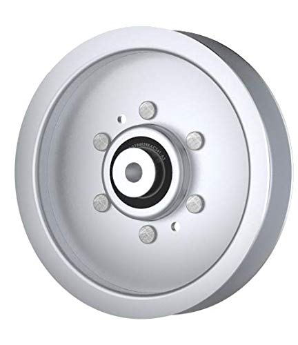 Phoenix Mfg. 5 Inch Flat Dia Flat Idler Pulley Replacement for Ferris 5101193
