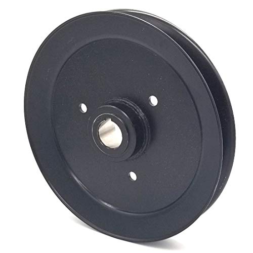 Phoenix Mfg. 8 Inch Dia 25mm Bore Steel V-Groove Drive Pulley Replacement for Exmark Toro 103-2795