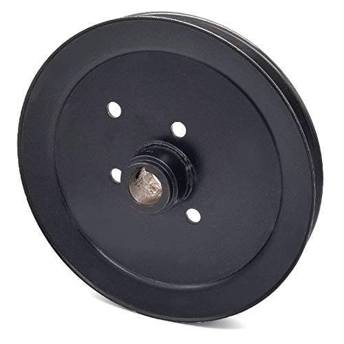 Phoenix Mfg. 9 Inch Dia 1 Inch Bore Steel V-Groove Drive Pulley Replacement for Exmark Toro 110-0892