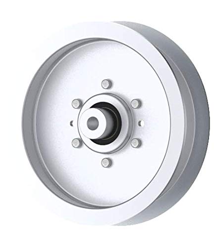Phoenix Mfg. 5 Inch Flat Dia Flat Idler Pulley Replacement for Encore Worldlawn 363264