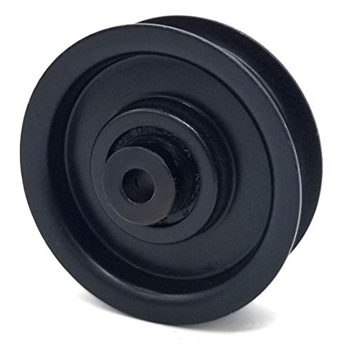 Phoenix Mfg. 1-7/8 Inch Flat Dia Flat Idler Pulley Replacement for Briggs and Stratton Simplicity 7012124