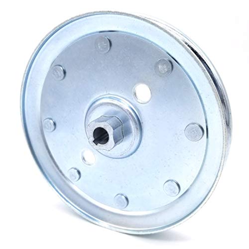 Phoenix Mfg. 5 Inch Dia 10mm Bore Steel V-Groove Drive Pulley Replacement for Honda 22420-VE2-J00