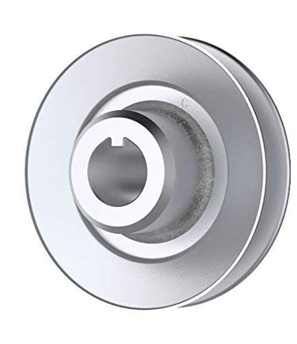 Phoenix Mfg. 4-1/3 Inch Dia 1 Inch Bore Steel V-Groove Drive Pulley Replacement for John Deere AM141853