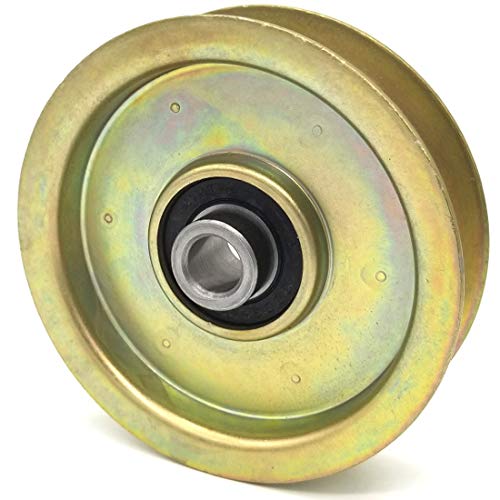 Phoenix Mfg. 3-1/2 Inch Flat Dia Flat Idler Pulley