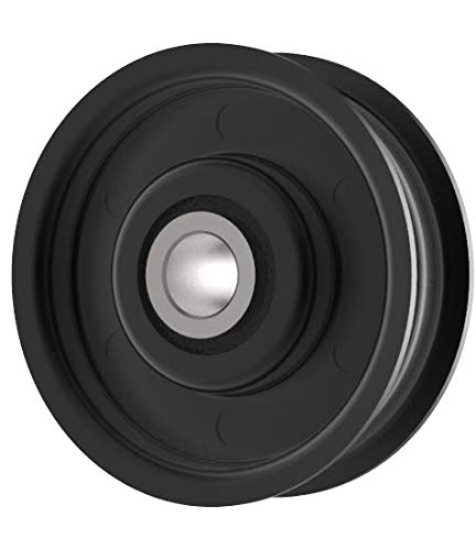 Phoenix Mfg., Flat Idler Pulley, 1-7/8 Inch Flat Diameter, Compatible with MTD 756-0313, Cub Cadet 756-0313, Craftsman 756-0313, Snow Throwers, Snow Blowers, Tillers