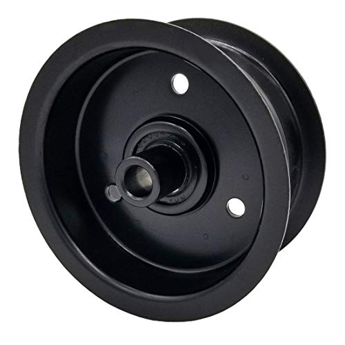 Phoenix Mfg. 4 Inch Flat Dia Flat Idler Pulley Replacement for Husqvarna Craftsman 119006 539119006