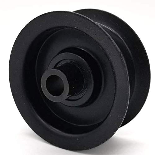 Terre Products, Flat Idler Pulley, Compatible with Lawn Mower Models Husqvarna, Craftsman, Replacement for 581420501