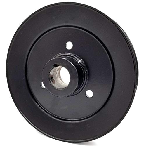 Phoenix Mfg. 6-1/3 Inch Dia 1 Inch Bore Steel V-Groove Drive Pulley Replacement for Toro 1-633010