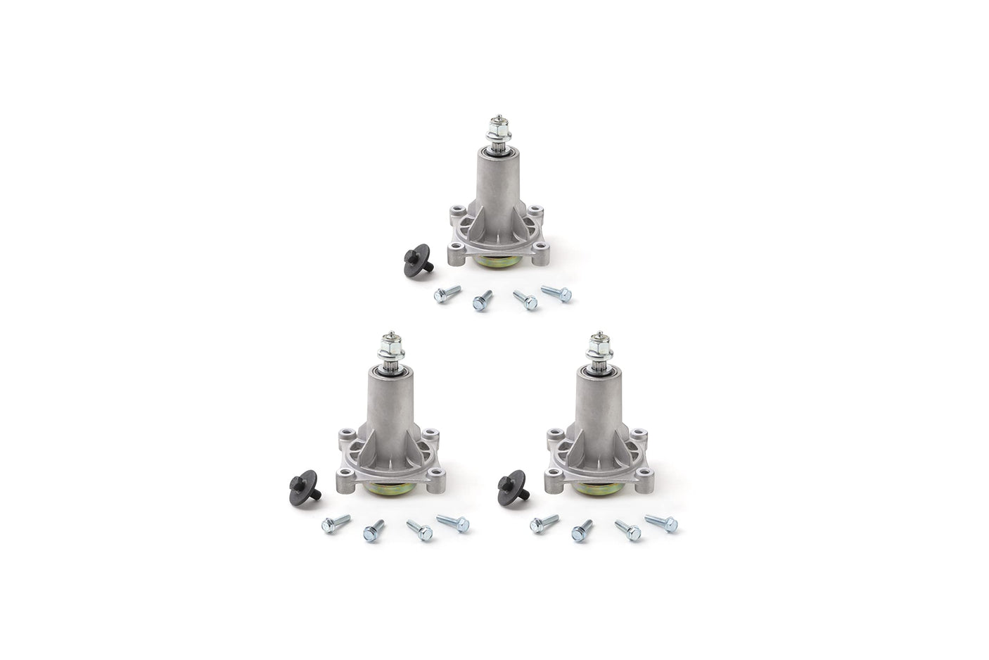 Terre Products, 3 Pack Replacement Lawn Mower Spindle Assembly, Fits 42", 46", 48", 54" Deck Mowers, Compatible with Husqvarna 532192870, 532187281, 532187292, AYP 187292, 192870, Ariens 21546238