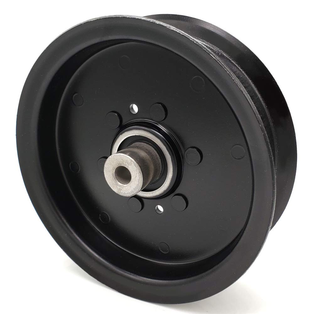 Terre Products, Flat Idler Pulley, Compatible with Lawn Mower Models Husqvarna, Craftsman, Replacement for 188460, Scag 483422