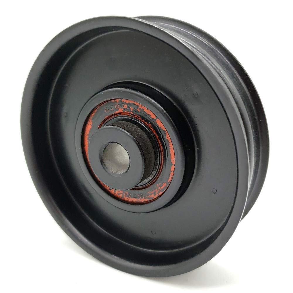 Phoenix Mfg. 3 Inch Flat Dia Flat Idler Pulley Replacement for Walker Mowers 5245