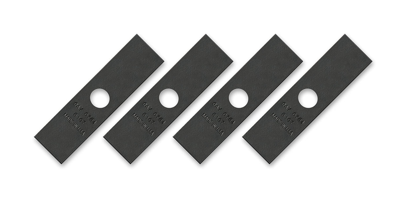 Terre Products, 4 Pack Heat Hardened Edger Blades, Compatible with Ryobi 613223, Echo 720-237-001, Stihl 4133-713-4101, Maruyama 216062, and Green Machine 237001