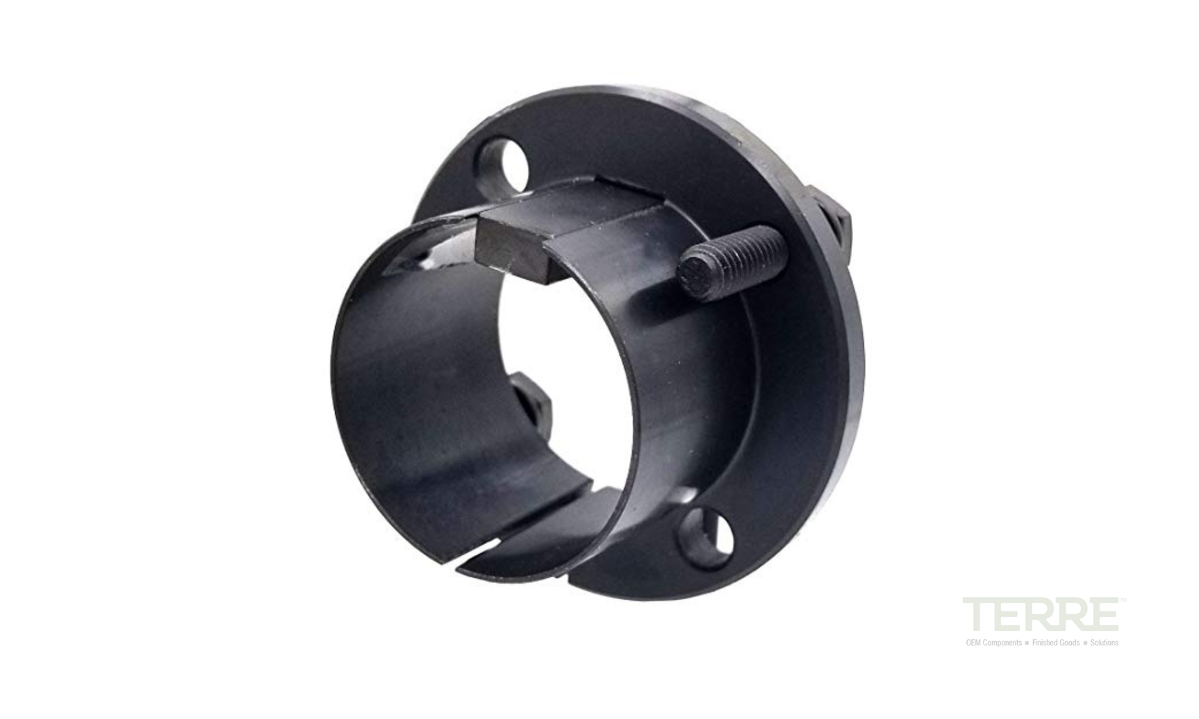 Split Taper Bushing, 1-1/2'' Bore, Steel, 2 Set Screws