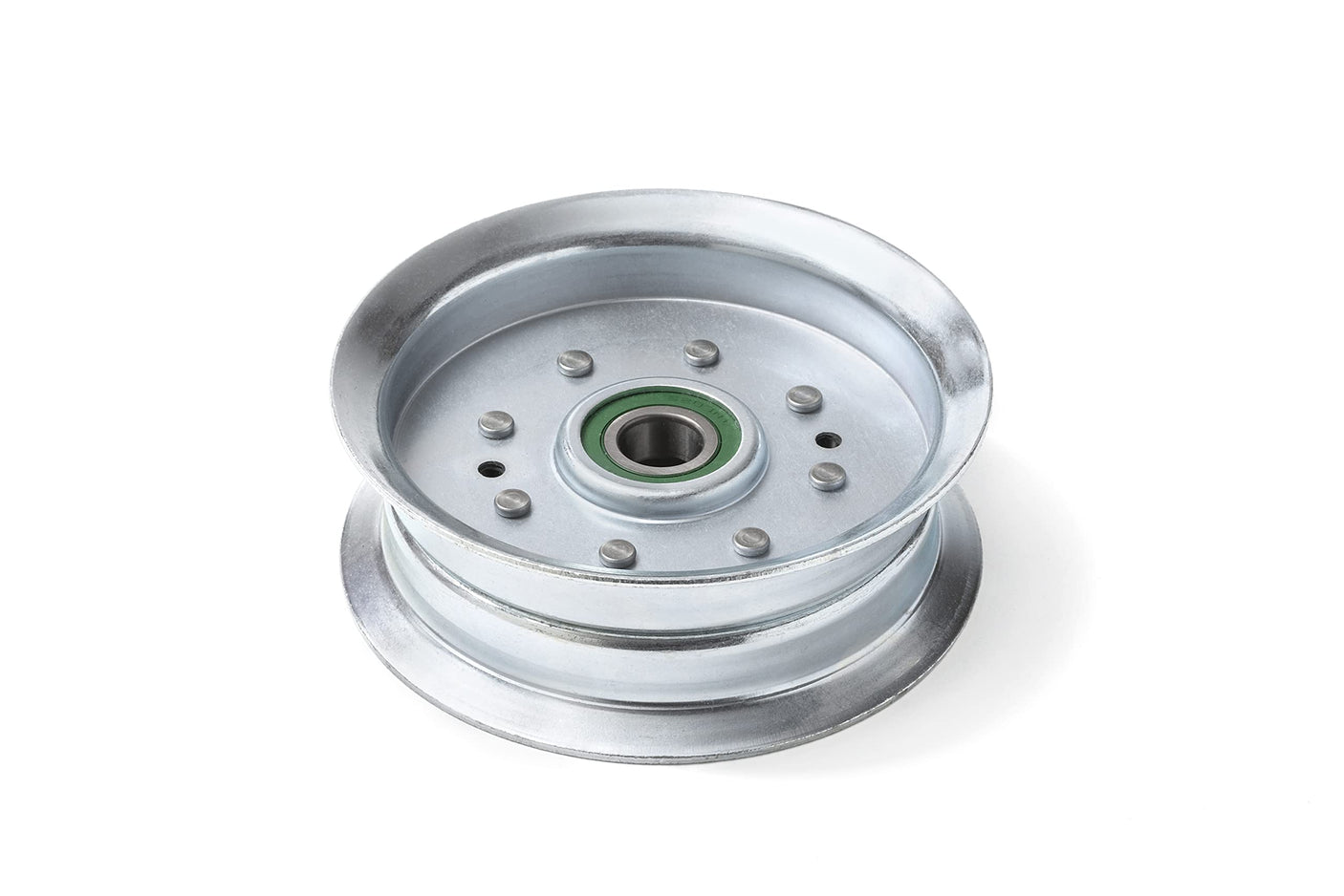 Terre Products, Flat Idler Pulley, 4.5 Inch Flat Diameter, Replacement for John Deere GY20629, GY22082, MTD 756-05034a, Cub Cadet 756-05034a, Compatible with D170, D100, D110, XT1-LT42