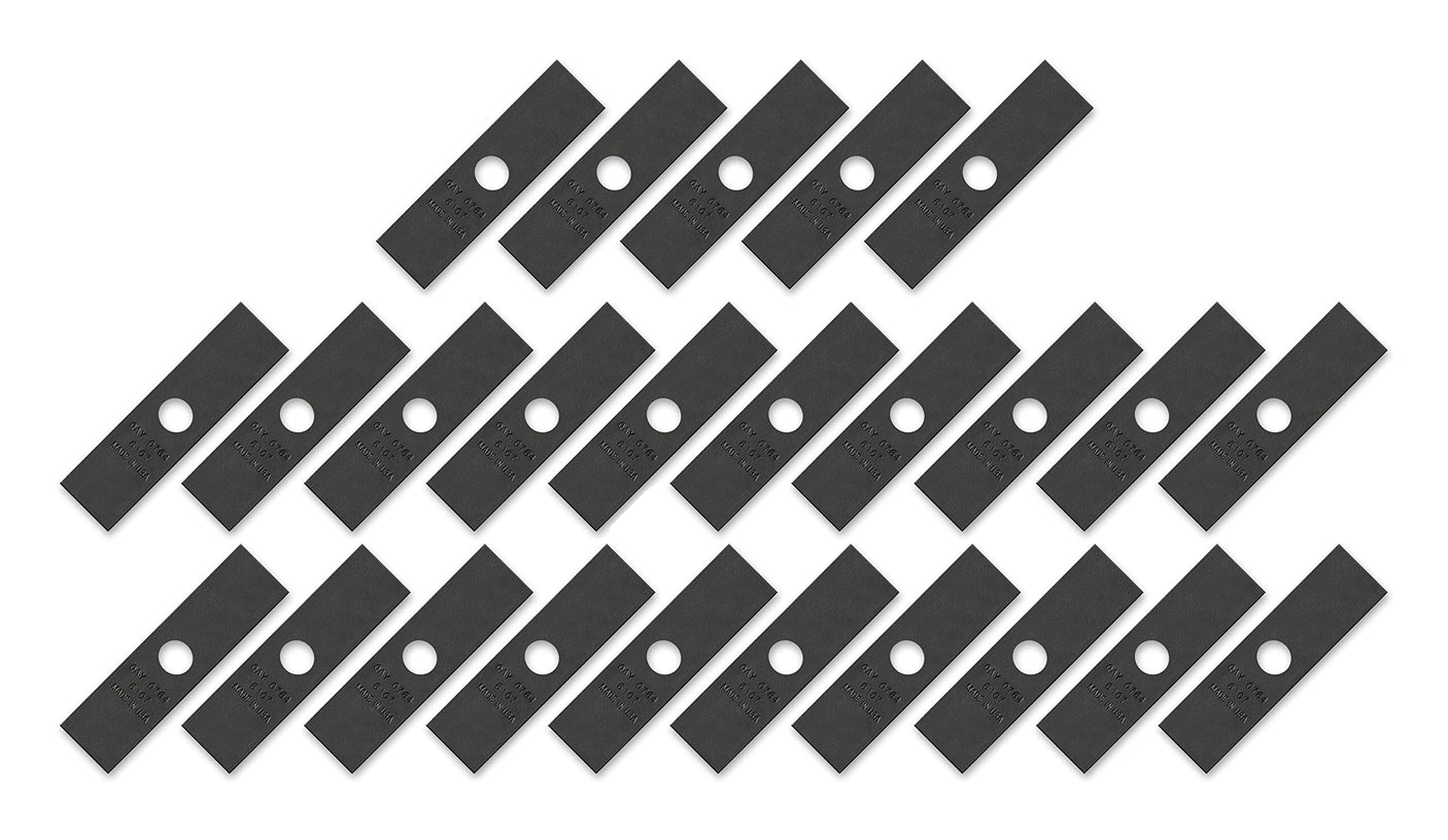 Terre Products, 25 Pack Heat Hardened Edger Blades, Compatible with Ryobi 613223, Echo 720-237-001, Stihl 4133-713-4101, Maruyama 216062, and Green Machine 237001