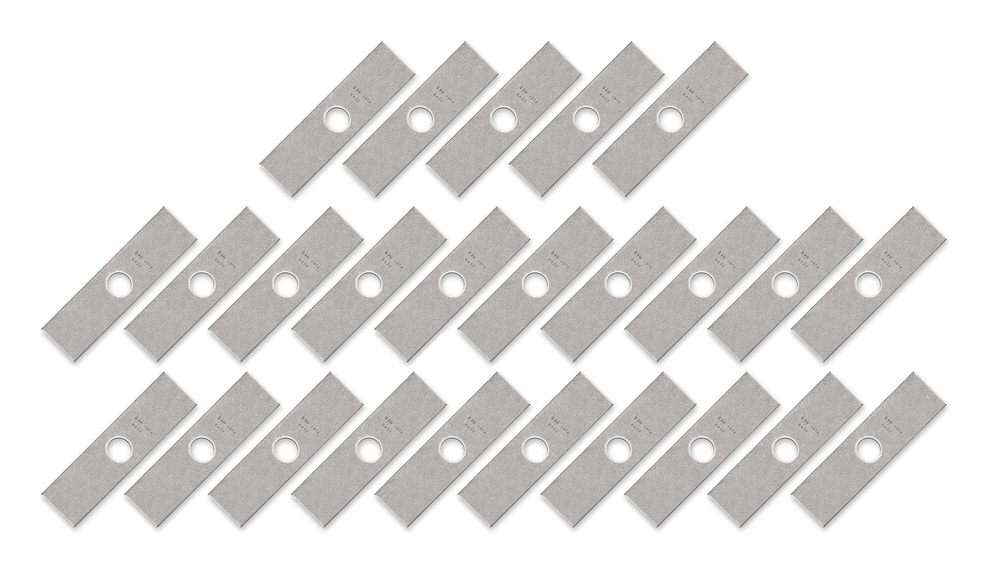 Terre Products, Edger Blades, Compatible with Ryobi 613223, Echo 720-237-001, Stihl 4133-713-4101, Maruyama 216062, and Green Machine 237001 (25)