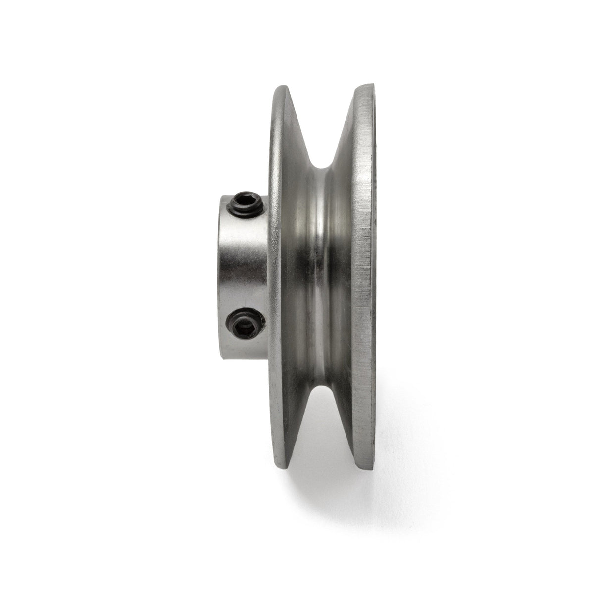 Terre 235034 V-groove drive pulley, side profile showing belt groove