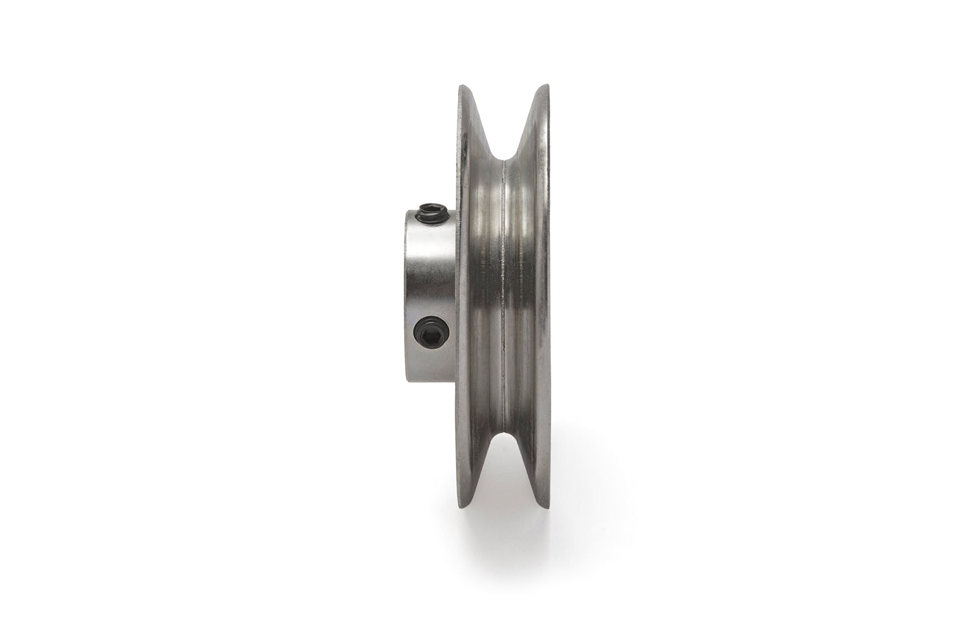 V-Groove Drive Pulley, 4'' Outside Diameter, 1'' Bore, General-Purpose Pulley for Power Transmission Applications