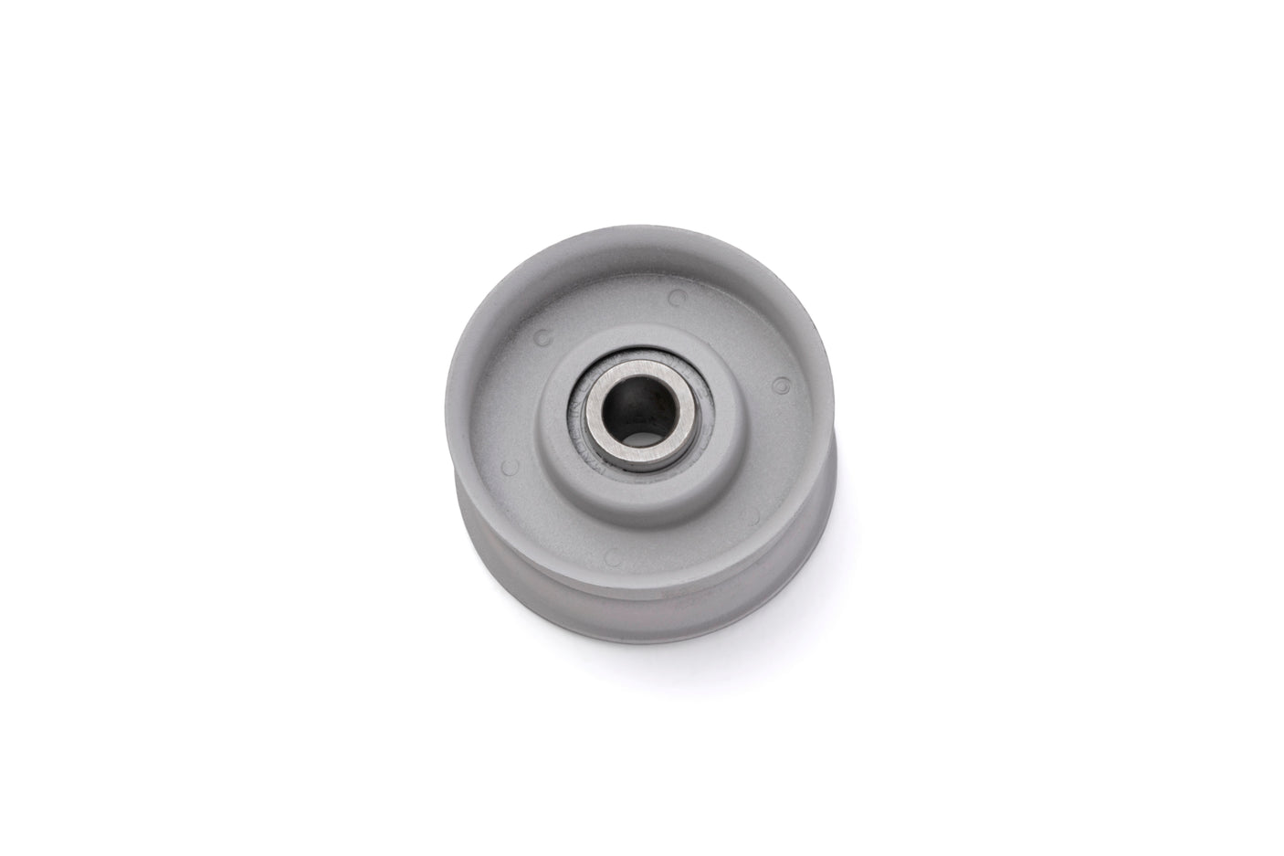 Flat Idler Pulley, 2'' Flat Diameter, 3/8'' Bore, Steel, General Purpose Pulley for Power Transmission | OEM: MTD 1729440, Cub Cadet 1729440, Husqvarna 9178R, Mackissic 030-0111