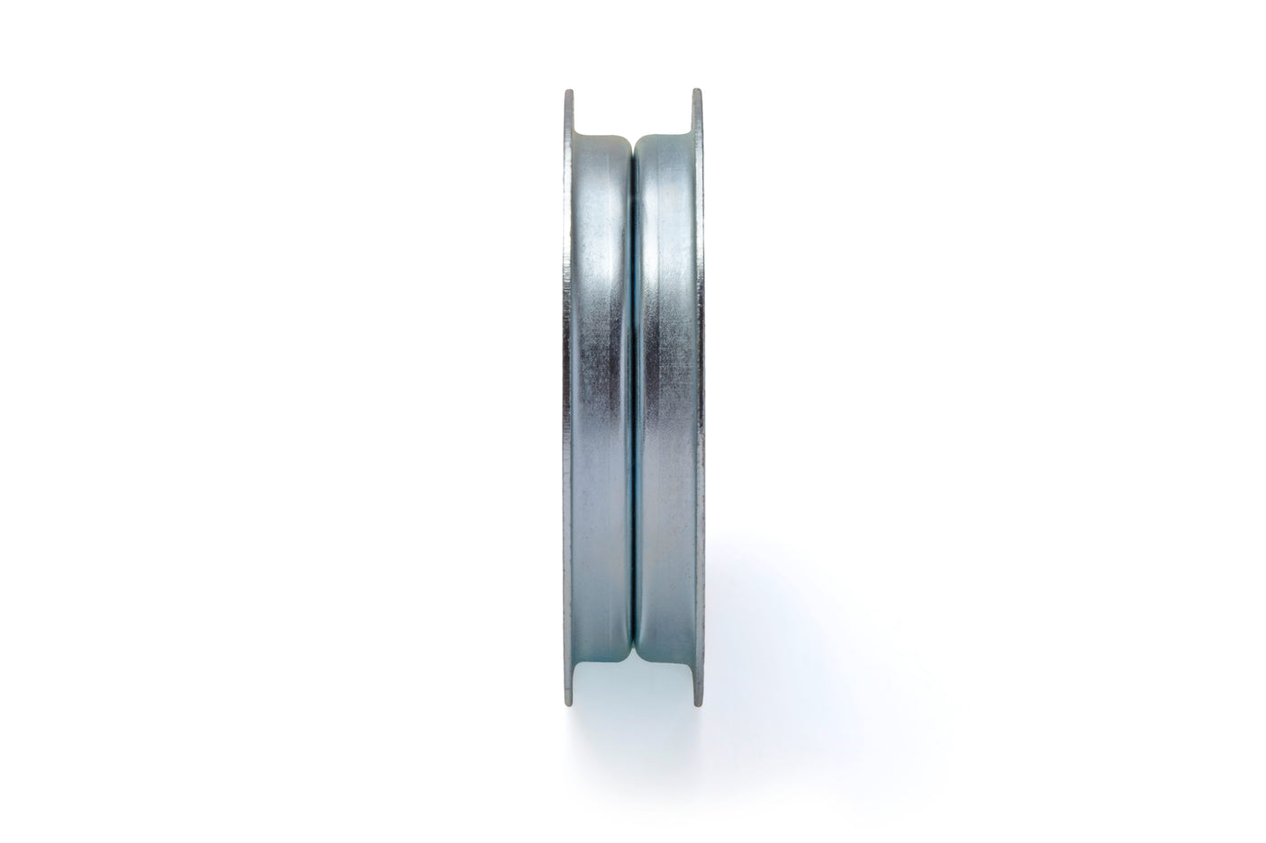 Flat Idler Pulley, 3.25'' Flat Diamete, 5/8'' Bore, Steel, General Purpose Pulley for Power Transmission