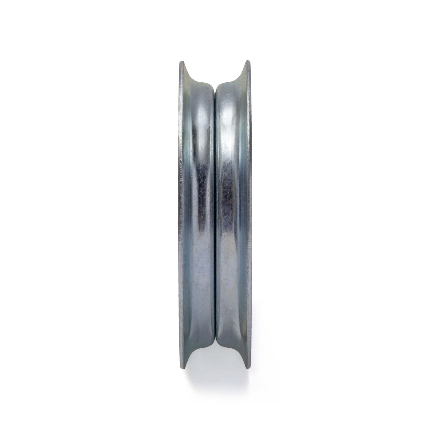 TERRE flat idler pulley, SKU 31400075, side view