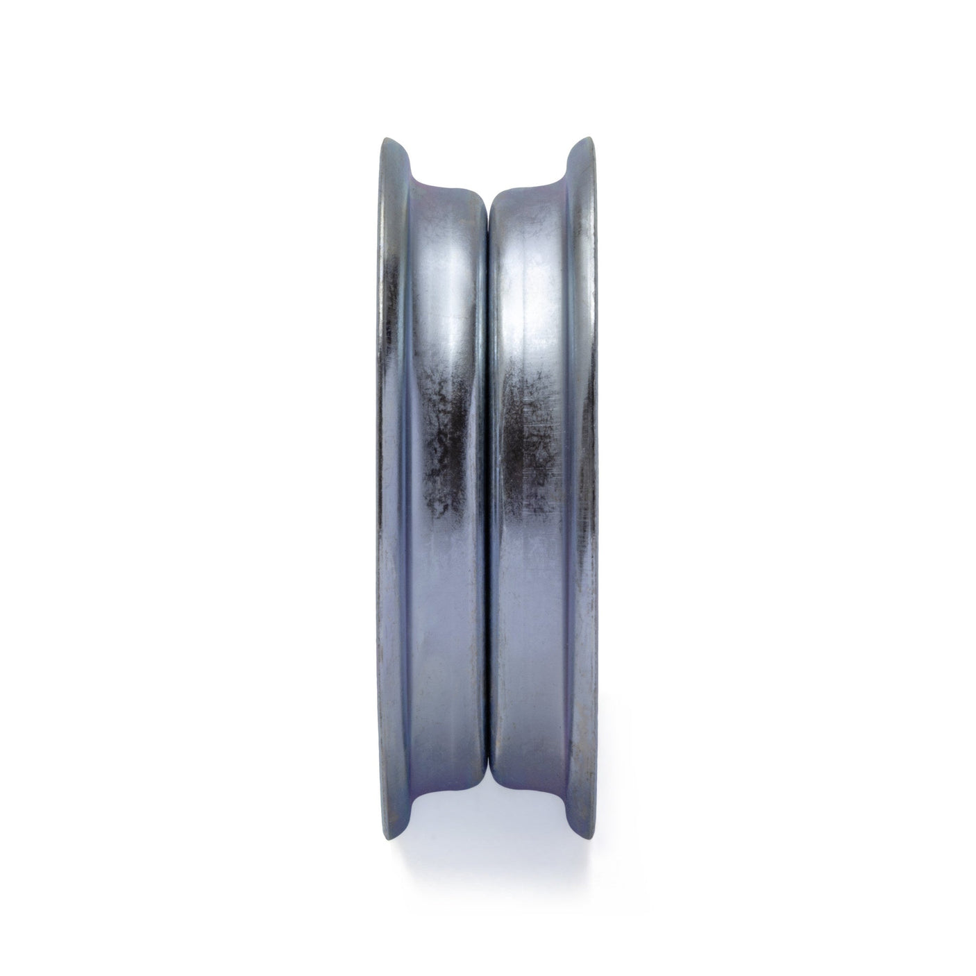 TERRE flat idler pulley, SKU 31400100, side view
