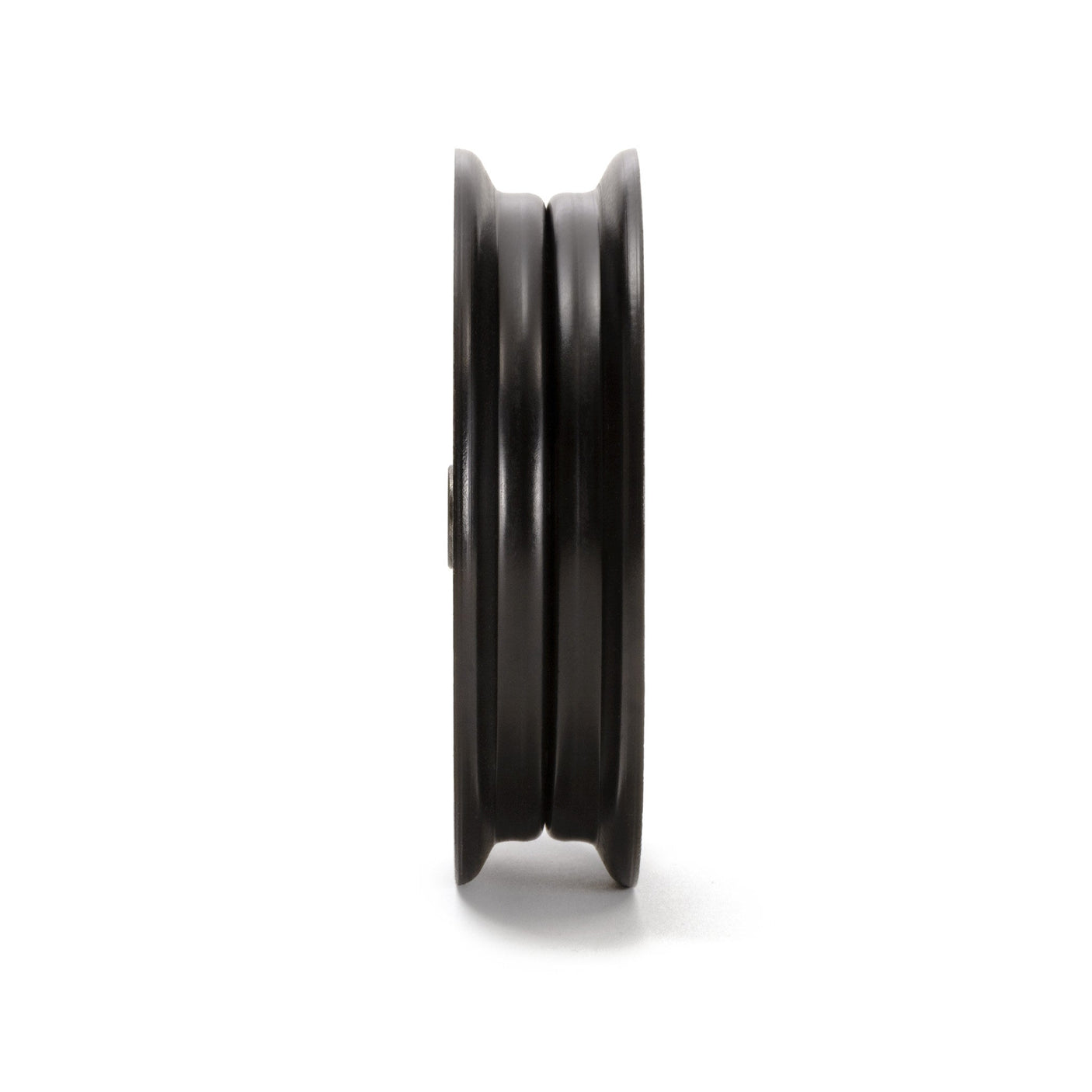 TERRE 5-inch flat idler pulley, SKU 31567375, side view
