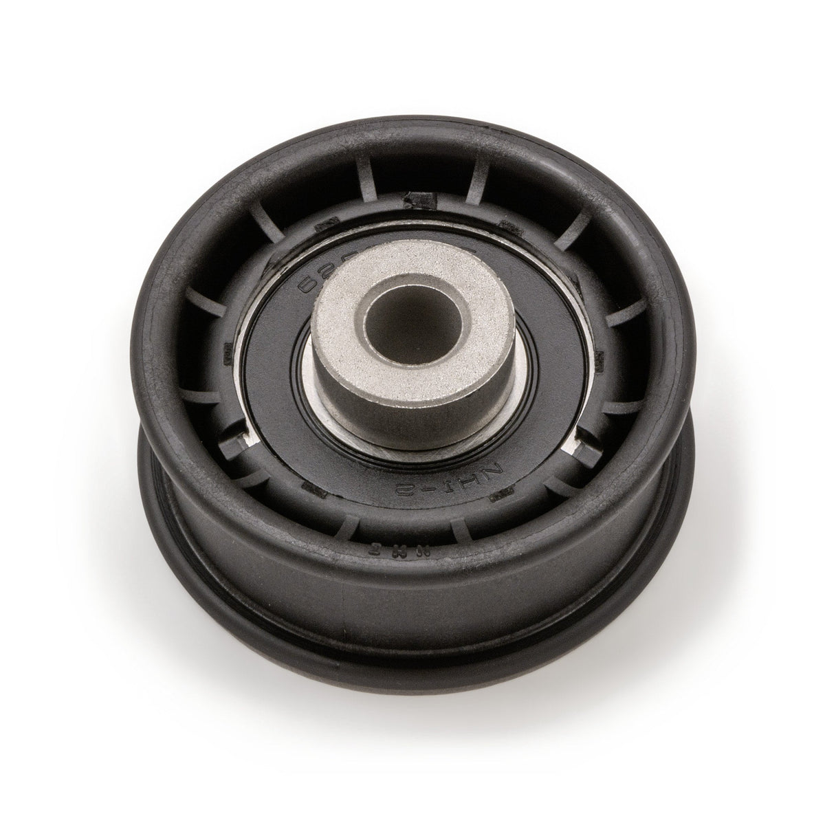 TERRE 2-inch flat idler pulley for Hustler 604491, SKU 342205, rear view