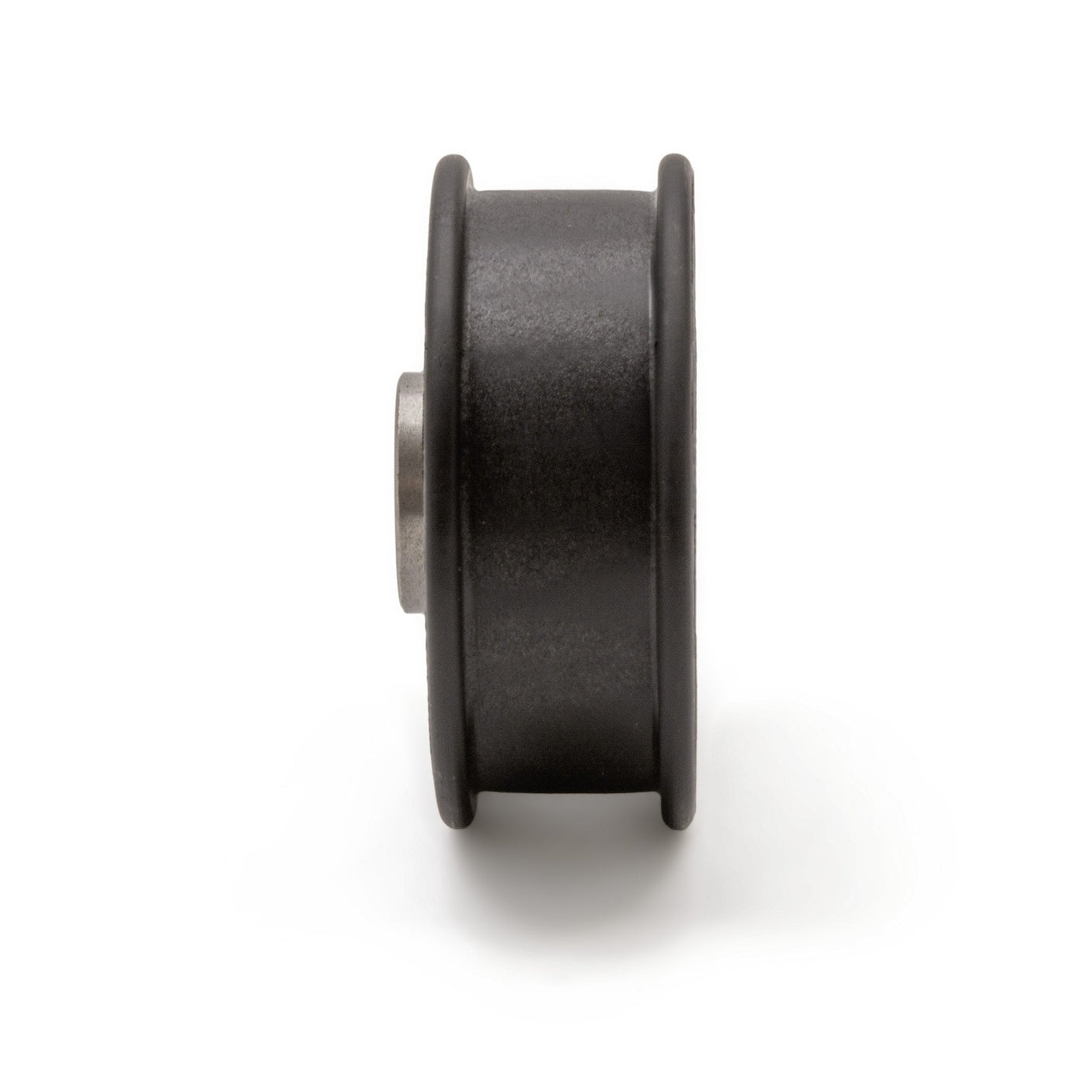 TERRE 2-inch flat idler pulley for Hustler 604491, SKU 342205, side view