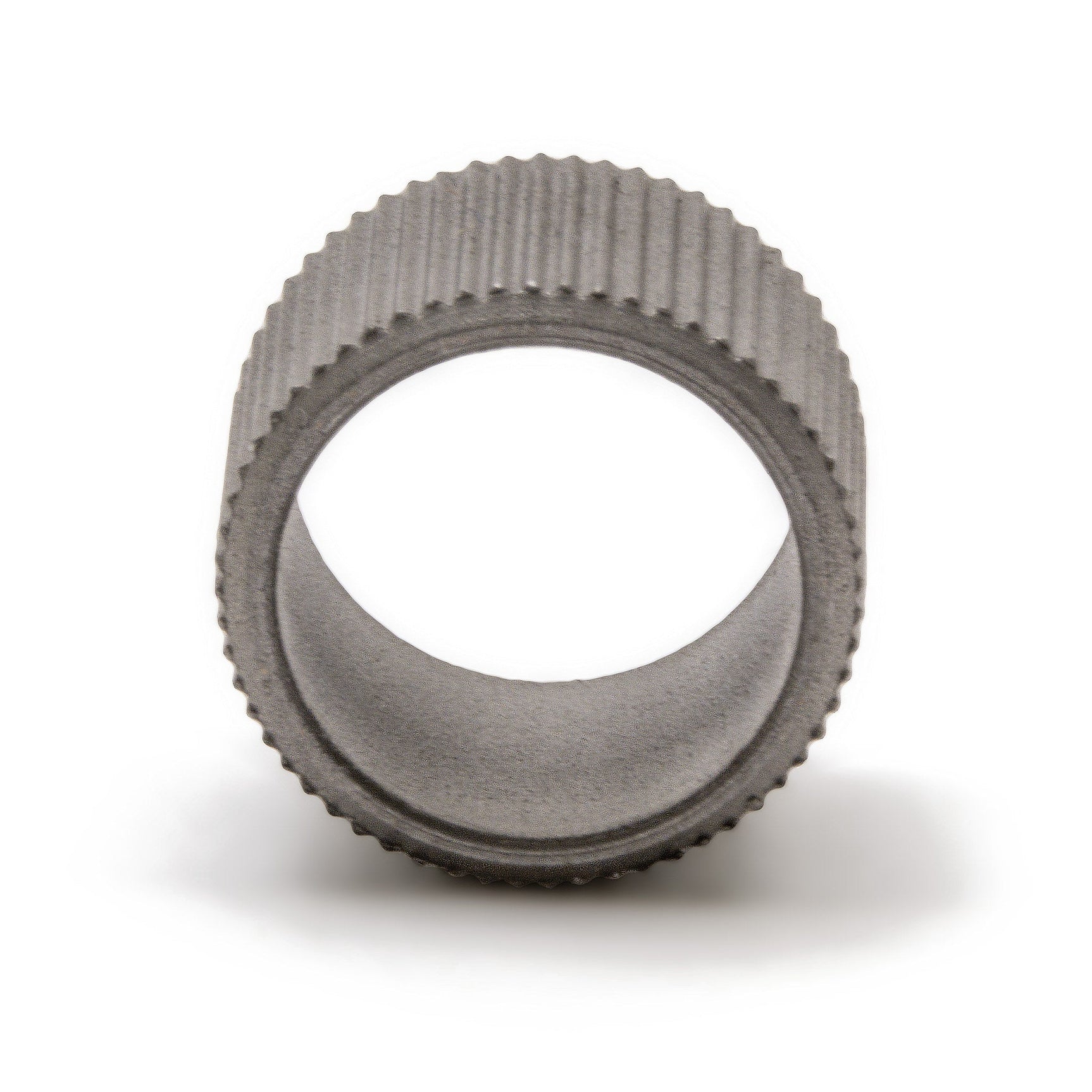 Terre 36500100 powder-metal bore adapter, 1/2-inch bore for 5/8-inch bearing, front view