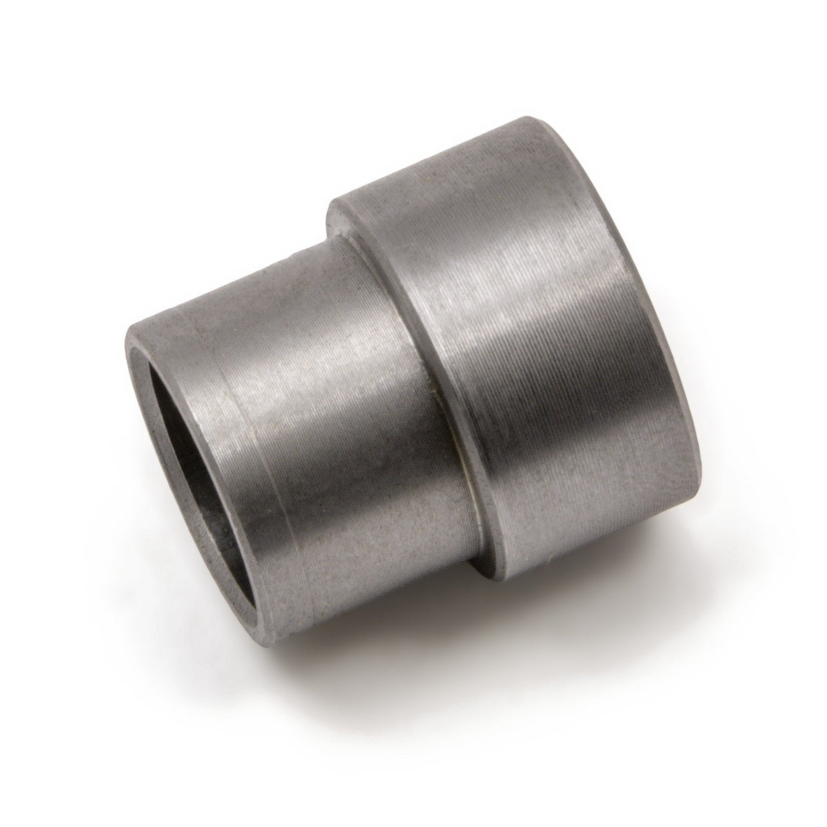 Terre 36500102 steel bore adapter, 1/2-inch bore for 5/8-inch bearing, angled left view