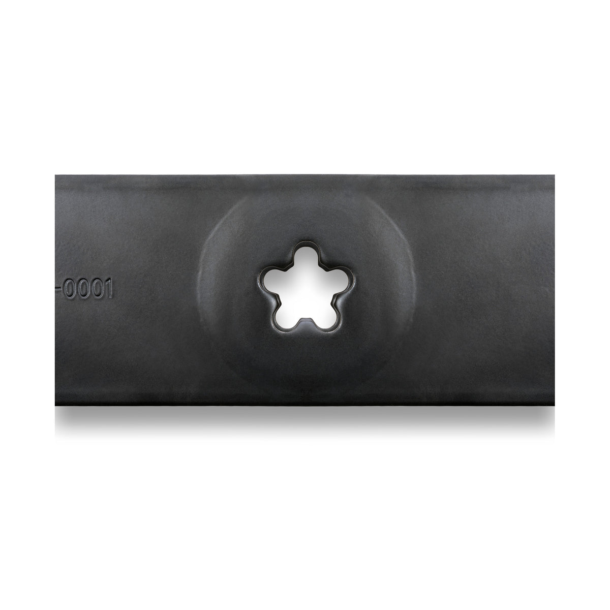TERRE 48-inch mulching mower blades 3-pack - center-hole product view