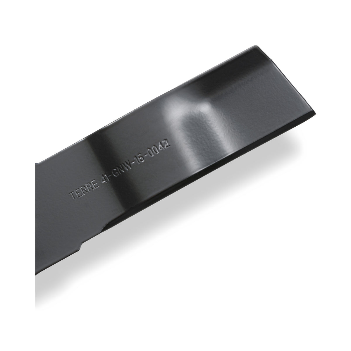 TERRE 16-inch standard mower blade - full-length product view