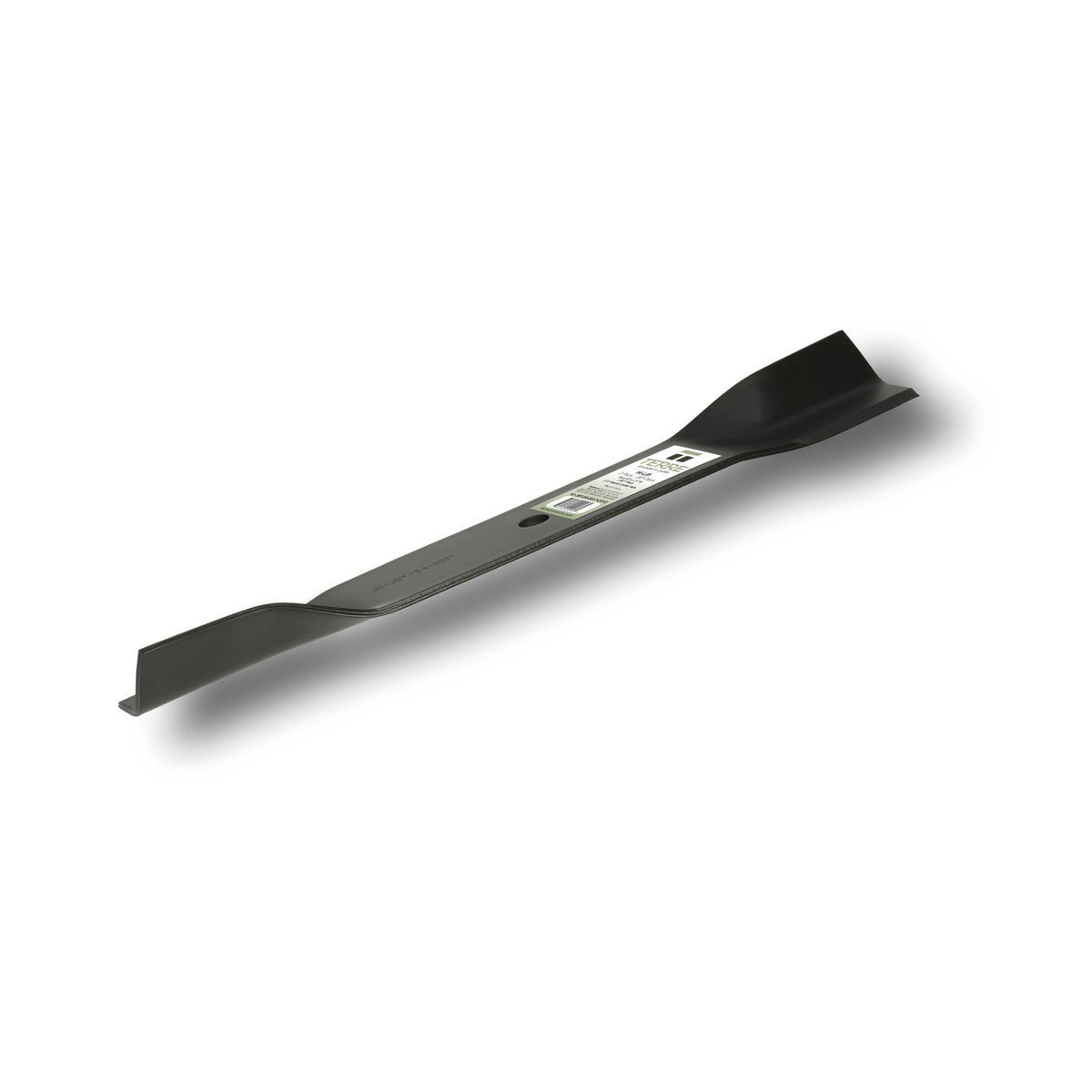 TERRE 38-inch high-lift mower blades 2-pack - side profile