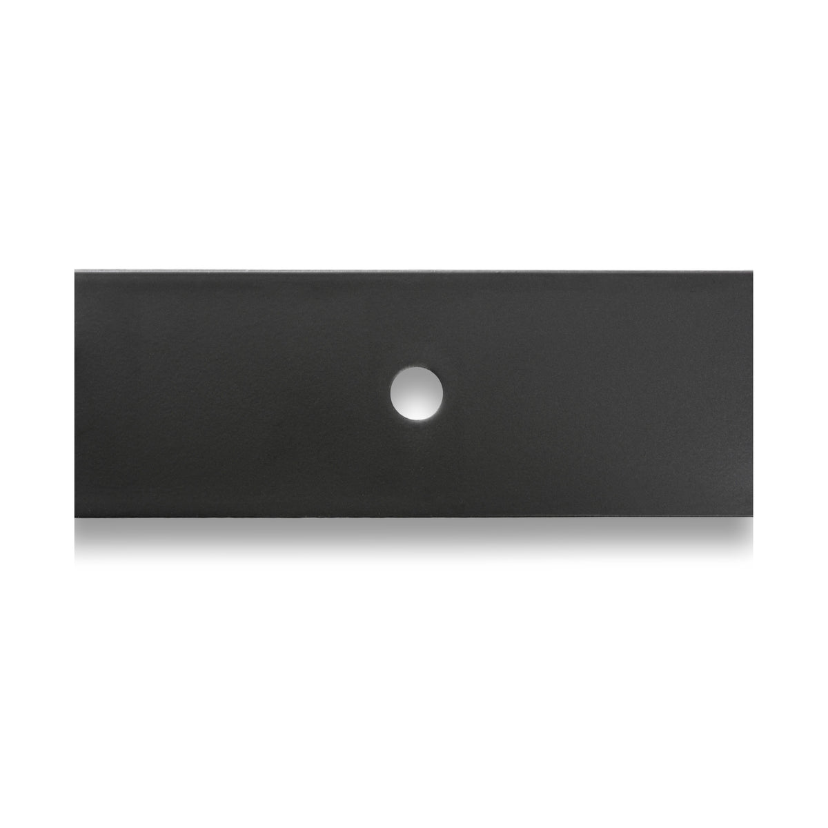 TERRE 52-inch toothed-mulching mower blades 3-pack - center-hole product view