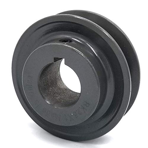 V-Groove Drive Pulley, 3'' Outside Diameter, 1'' Bore, 4L/A | 5L/B, Cast Iron, General Purpose Pulley for Power Transmission