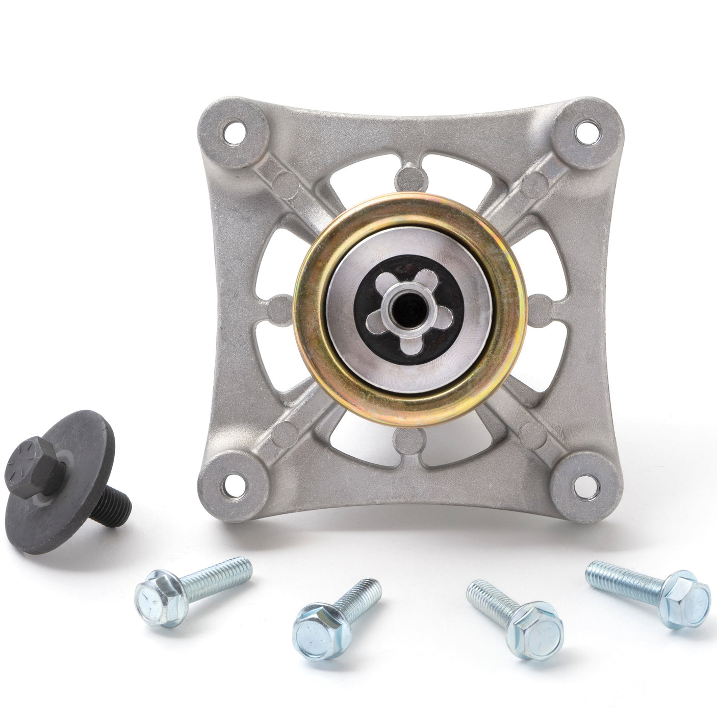 3-Pack Lawn Mower Deck Spindle Assembly, 48 Inch Decks, Compatible with Husqvarna, AYP, Replacement for 174356, 174358, 532174356, 532174358, Fits 2002 Models and Newer