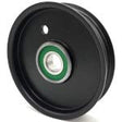 Phoenix Mfg. 4 3/8" Flat Idler Pulley Replacement for Hustler 607525