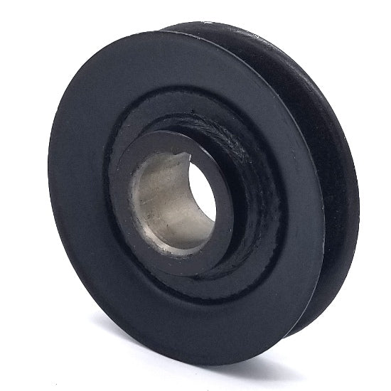 V-Groove Drive Pulley - 4'' Dia. - 1 1/8'' Bore - Steel