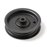 Flat Idler Pulley, Compatible with Lawn Mower Brands MTD, Cub Cadet, Troy-Bilt, Craftsman, Replacement for 756-0365, 756-0627, 756-0627B, 756-0627D, 956-0365