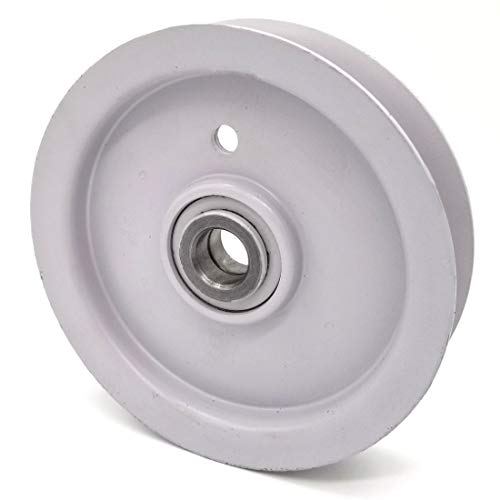 Terre Products, Flat Idler Pulley, Compatible with Lawn Mower Models Briggs and Stratton, Simplicity, Husqvarna, Craftsman, Replacement for 539976688, 976688