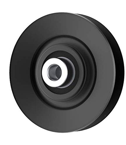 Phoenix Mfg. 3 Inch Dia 3/8 Inch Bore Steel V-Groove Idler Pulley Replacement for Husqvarna Craftsman 117501 Dixon 10295