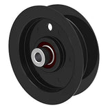 Phoenix Mfg. 3-1/8 Inch Flat Dia Flat Idler Pulley Replacement for Briggs and Stratton Simplicity 7075707