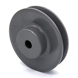 Phoenix Mfg. V-Groove Drive Pulley, 4'' Diameter, 1/2" Bore, Cast Iron